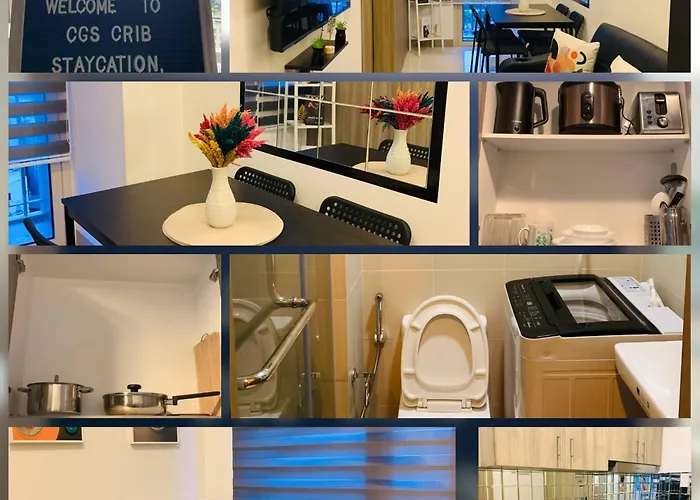 Cgs Crib Staycation 아파트호텔 마닐라